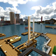 Illustration for article titled Forget Fantasy Lands, Normal Cities Look Awesome In emMinecraft/em As Well